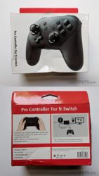 Packaging for fake Switch Pro Controller