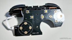 Front PCB and triggers fake pro controller