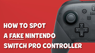 How to Spot a Fake Switch Pro Controller (Comparison) Video