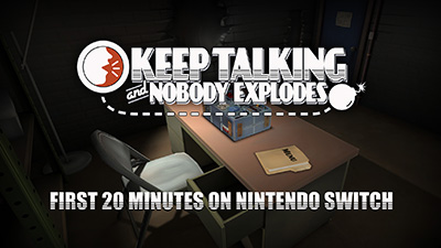 Keep Talking and Nobody Explodes Switch Co-op Gameplay Video