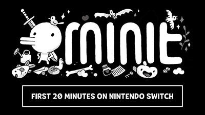 Minit Nintendo Switch Gameplay - First 20 Minutes (Docked) Video