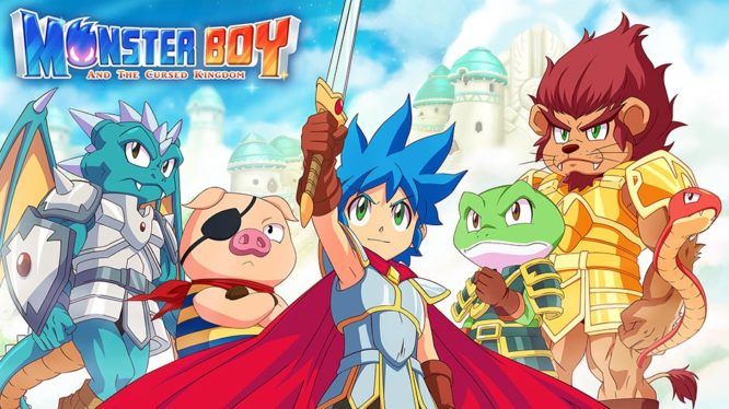 Monster Boy and the Cursed Kingdom Nintendo Switch Artwork
