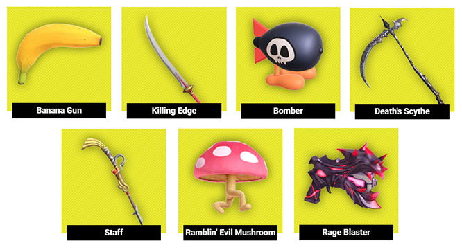 New Items in Super Smash Bros Ultimate