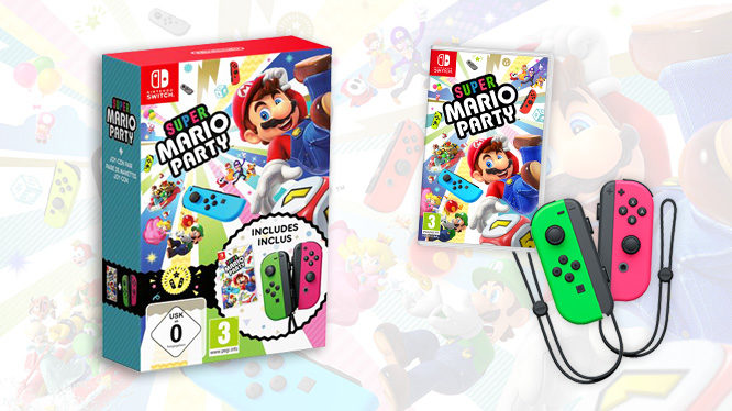 Super Mario Party Joy-Con Bundle Nintendo Switch