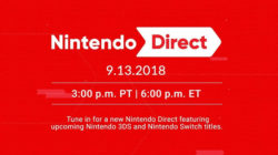 Nintendo Direct - September 13th