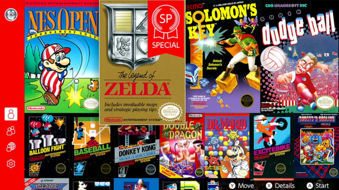 switch nes special games