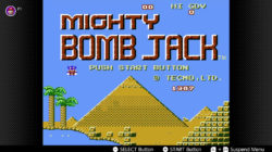 Mighty Bomb Jack NES Switch