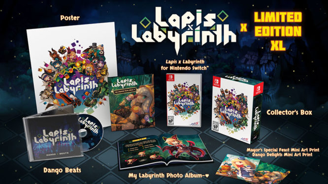 Lapis X Labyrinth X Limited Edition XL Nintendo Switch