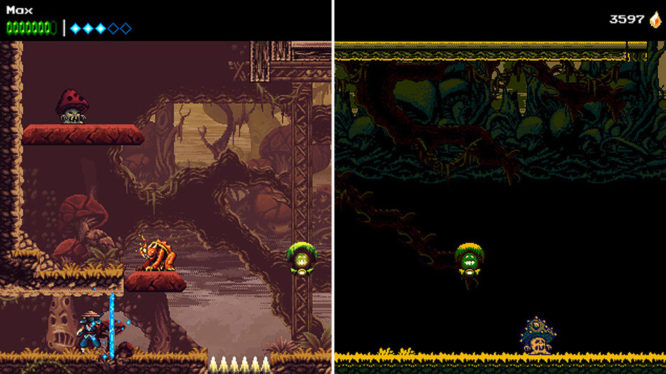 The Messenger Time travel level comparison