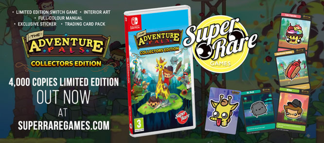 Adventure Pals Nintendo Switch Collectors Edition Limited