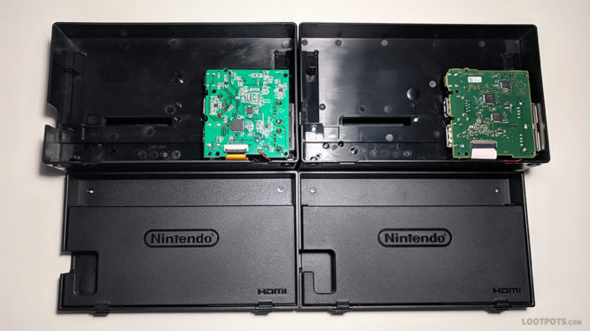 Fake Nintendo Switch Dock Teardown Comparison