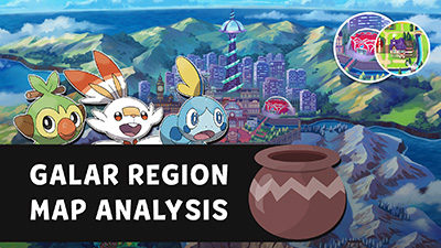 Pokémon Sword & Shield - Galar Region Map Analysis Video