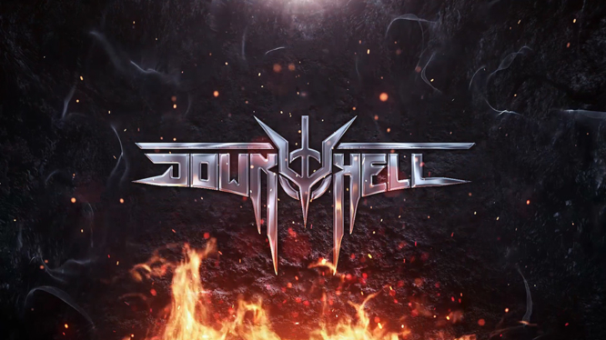 Down to Hell Logo Keyart