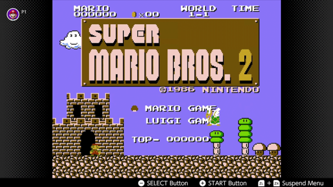 SUper Mario: The Lost Levels Switch NES