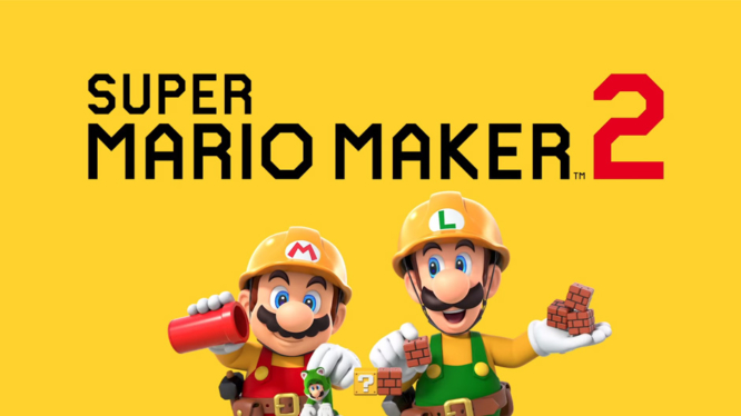 Super Mario Maker 2 Nintendo Switch Banner