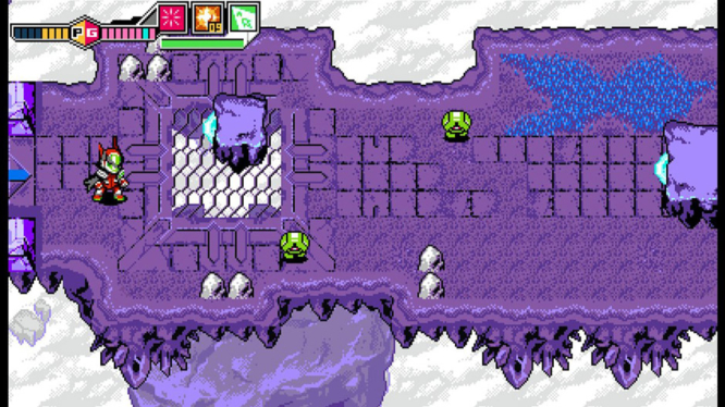 Top-down Dungeon Crawling Blaster Master Zero 2