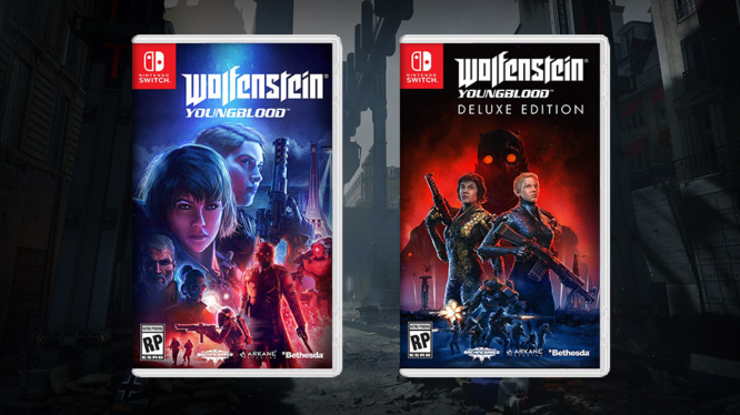 Wolfenstein Youngblood Physical Switch Releases