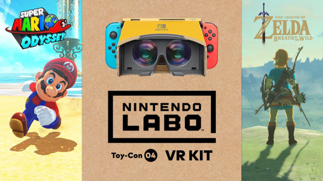 Zeld Breath of the Wild and Mario Odyssey VR compatible