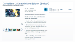 Darksiders 2 Deathinitive Edition Nintendo Switch Leak