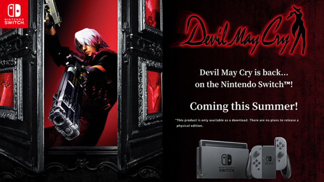 Devil May Cry comes to Nintendo Switch this Summer