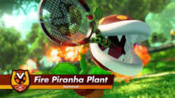 Piranha Plant playable character Mario Tennis Aces