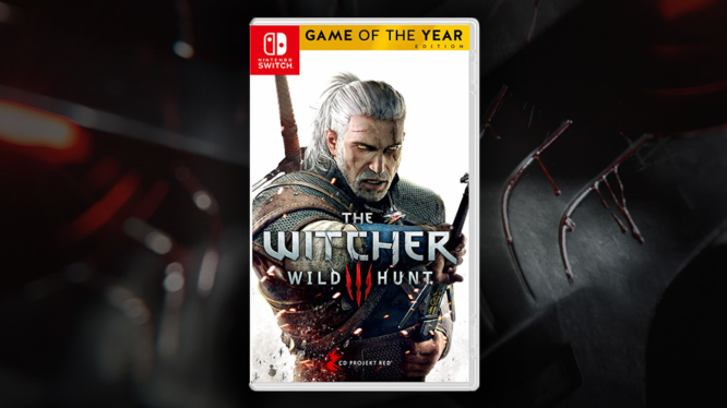 Witcher 2 WIld Hunt Nintendo Switch Box Art China