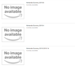 Nintendo DUmmy Listings on Amazon