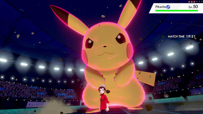 Dynamax Pikachu Sword and Shield