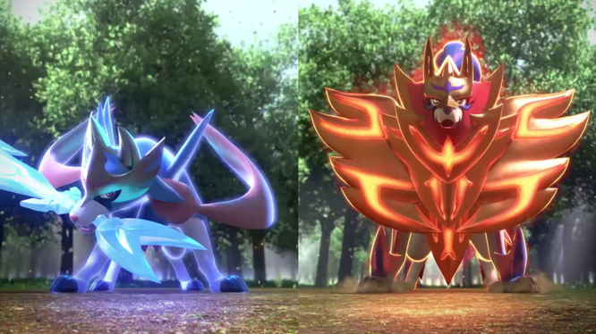 Pokemon Sword and Shield Legendary Pokémon