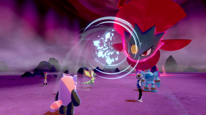 Max Raid Battle Pokemon Sword and Shield screenshot