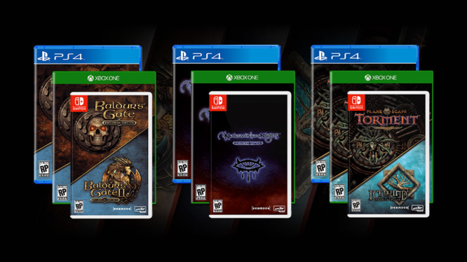 BALDUR’S GATE, PLANESCAPE: TORMENT, ICEWIND DALE, AND NEVERWINTER NIGHTS ON NINTENDO SWITCH