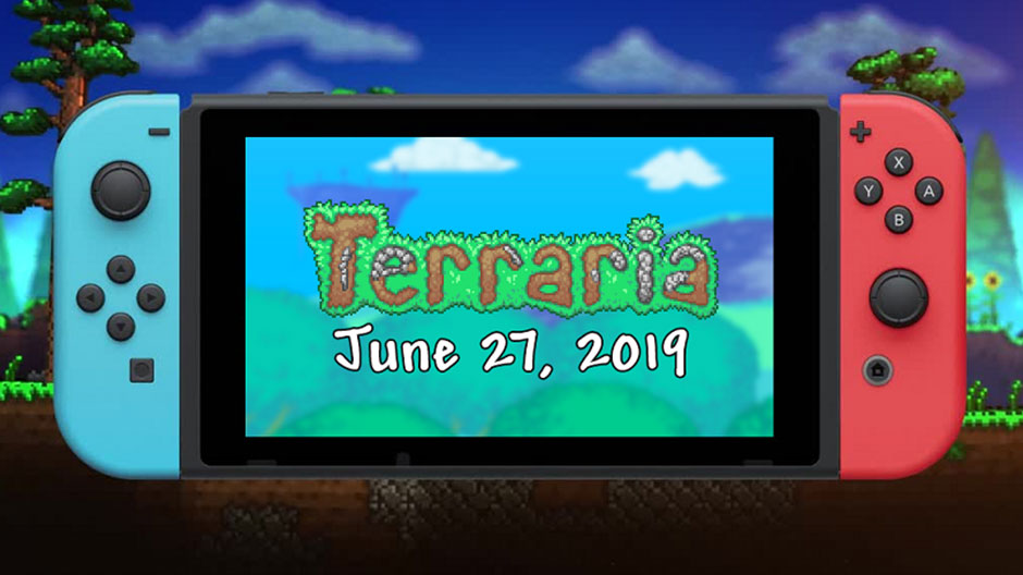 Terraria on Nintendo Switch