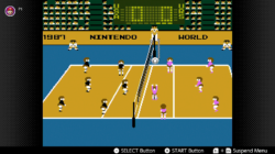 Volleyball NES Nintnedo Switch Online Screneshot