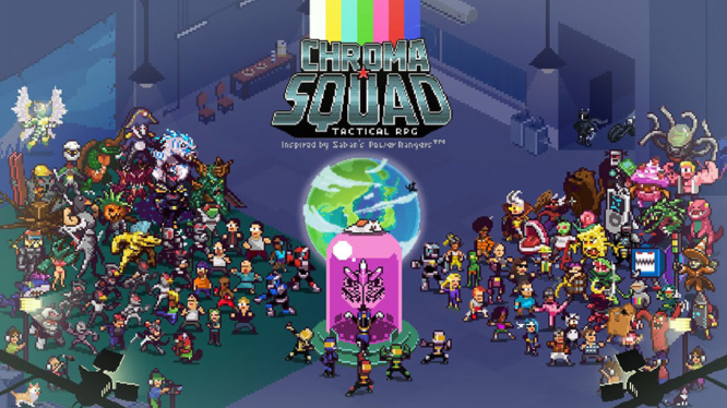 Chroma Squad Nintendo Switch artwork