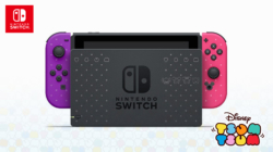 Disney Tsum Tsum Nintendo Switch console and Joy-Cons