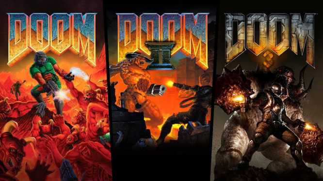 DOOM one, two and three on Nintendo Switch