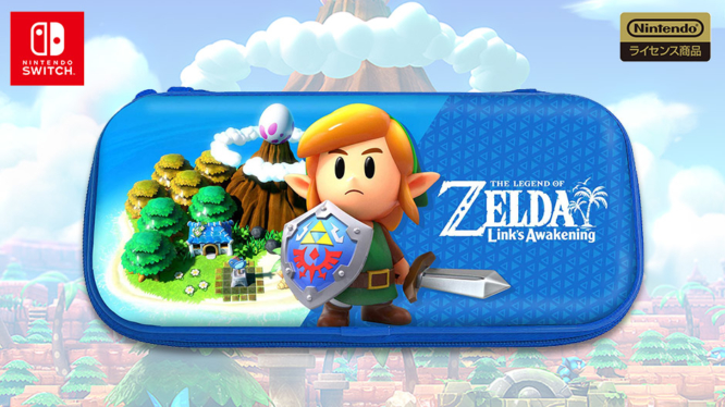 HORI Link's Awakening Zelda Switch Case