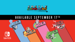 Castle Crashers Remastered Nintendo Switch Release Date Banner