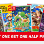 Nintnedo Switch Game Offer - Buy one get one half price