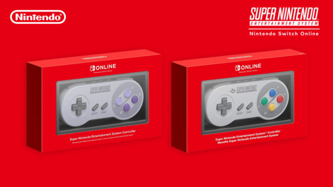 SNES Nintendo Switch Controller