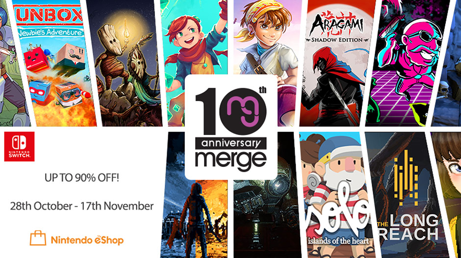 Merge 10th Anniversary Sale for Nintendo Switch