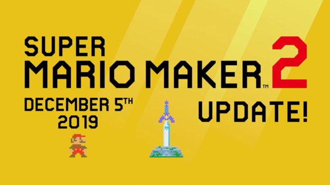 Super Mario Maker 2 Zelda Update December 2019