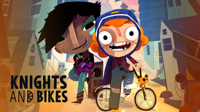 Knights and Bikes Nintendo Switch Artwork