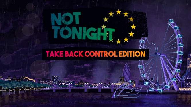 Not Tonight Take Back COntrol Edition Nintendo Switch Artwork