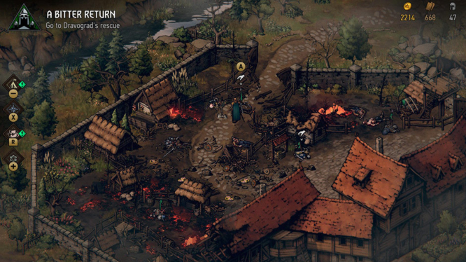 Thronebreaker Nintendo Switch screenshot