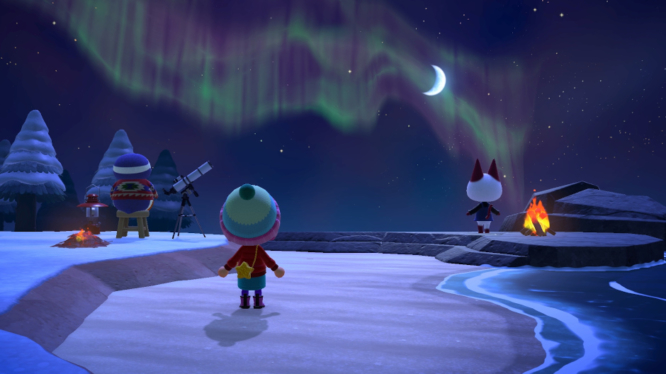 Northern Lights Animal Crossing