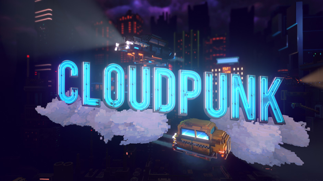 Cloudpunk Nintendo Switch Artwork and Logo