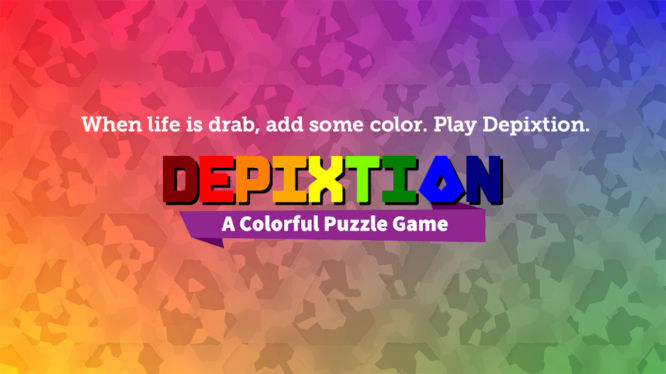 Depixtion title screen