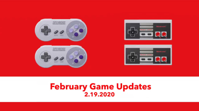 February SNES NES Nintendo Switch Online Games
