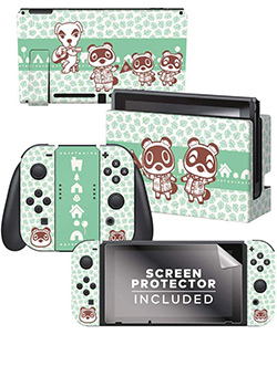 Tom Nook & Friends Nintendo Switch Skin Bundle